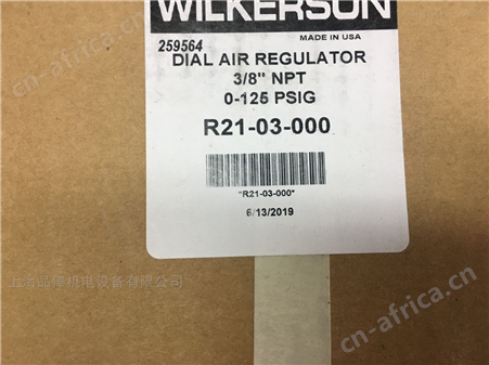 调压阀过滤器WILKERSON威尔克森R21-03-000