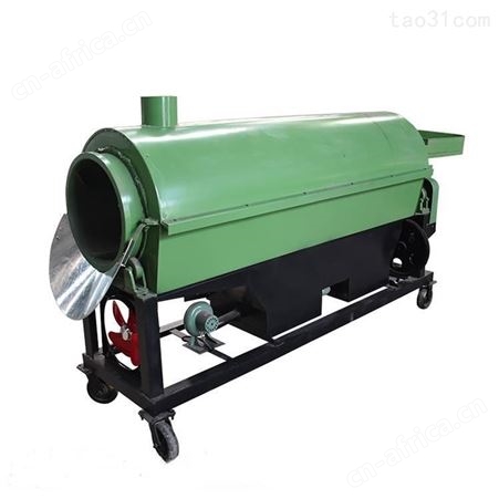 择众茶叶杀青机 AZ-100型炒干茶叶 电动多功能小型滚筒式