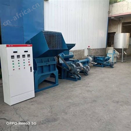 性能稳定 泡沫热熔块造粒机 280型泡沫颗粒机出厂价格