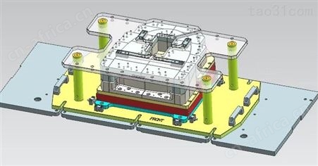 振动摩擦机模具 震动摩擦汽车灯模具 小鹏汽车灯焊接模具加工  模具代加工
