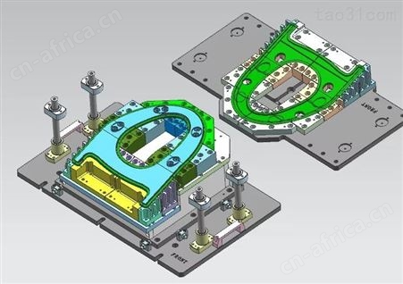 振动摩擦机模具 震动摩擦汽车灯模具 小鹏汽车灯焊接模具加工  模具代加工