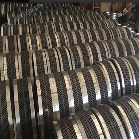 造粒机环模模具 制粒机配件 鸿景560颗粒机压轮皮模具