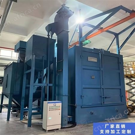江苏钢材处理抛丸机厂家 吊钩抛丸机 双钩抛丸机设备