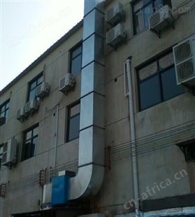 义乌饭店排烟管定做 饭店抽烟机定做安装