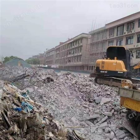 义乌清运商场拆砸垃圾  义乌处理地面拆砸垃圾  混泥土拆砸垃圾