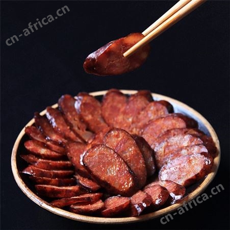 土老福重庆净含量500g土黑猪松柏烟熏肉无淀粉腊肠烤肠 【麻辣】黑猪腊肠