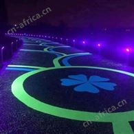 脚底下的艺术-夜光路面