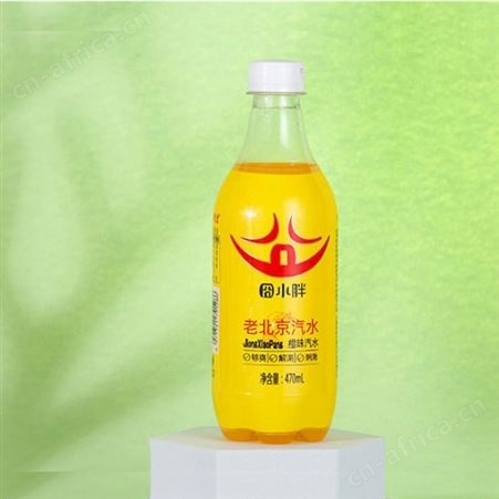 果味汽水夏季饮品橙味饮品气泡水470ml商超渠道