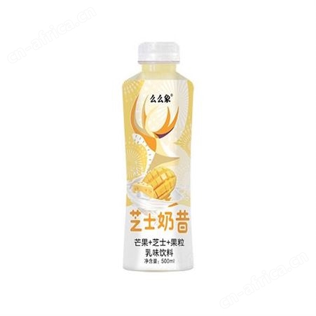 芒果芝士奶昔乳味饮料500ml果粒奶含乳饮品商超渠道