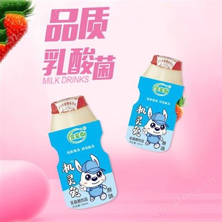 机灵兔乳酸菌原味100ml乳味发酵饮品儿童饮料