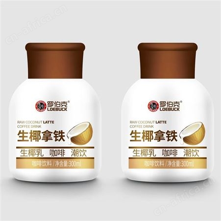 生椰拿铁咖啡饮料300ml网红小胖瓶装商超渠道