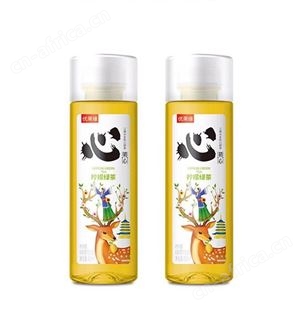 柠檬绿茶果汁茶458ml精心研制无防腐剂无香精0能量