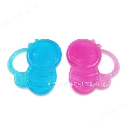 宝宝注水牙胶婴儿磨牙器型蜜蜂咬胶玩具母婴用品
