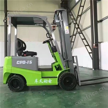 电动环保堆高搬运叉车 1吨小型自动升降装卸车