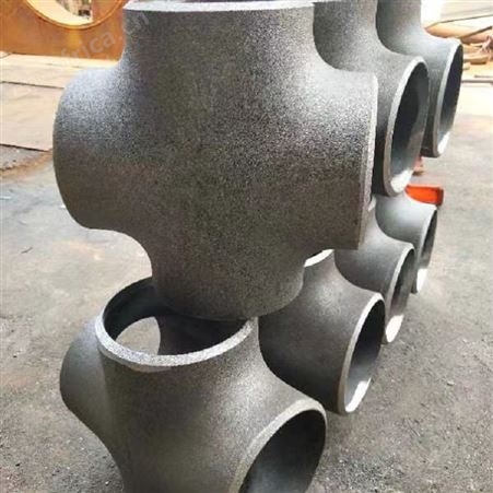 加工对焊四通合金材质 日标标准 三通 DN300 尺寸规格支持定制