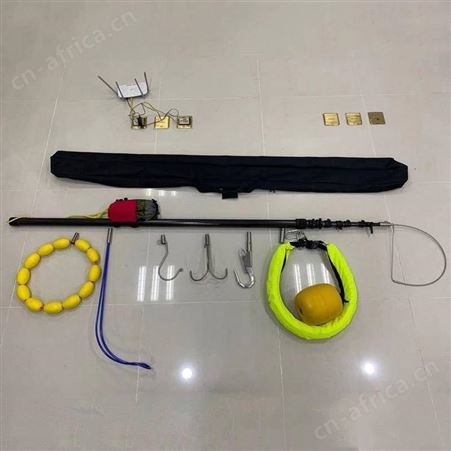多功能救援杆水域应急便携不锈钢伸缩式竿可携式5节打捞杆继开