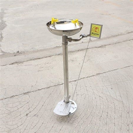 立式不锈钢复合式紧急喷淋验厂冲淋浴实验室工业用洗眼器装置继开