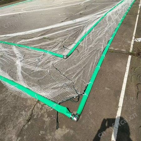 捕鱼充气抬网 鱼塘***自动抬网 福利 尼龙充气抬网定做