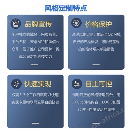 蓝蜂物联网个性化手机APP 电脑网页 云平台定制开发 搭建自己的平台