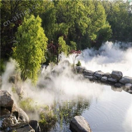 小区景观造雾 水景假山用 喷雾系统 改善空气质量