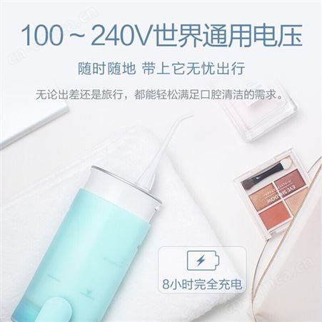 松下 （Panasonic） 家用水牙线便携式电动冲牙器 EW-ADJ4