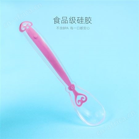 儿童硅胶勺叉餐具套装婴儿喂食勺软勺宝宝卡通可爱婴儿辅食勺叉