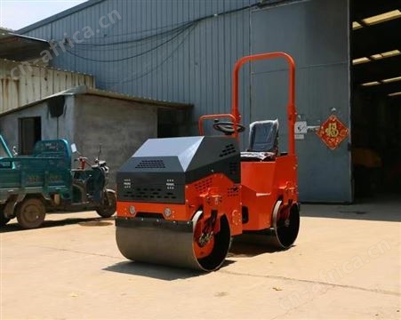小型钢轮压路机 沥青路面压实机械 摊铺压土机中盛