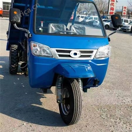 农用柴油三轮车 22马力加长加宽工地拉料运输车