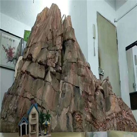 小溪假山 乌鲁木齐小溪假山 大气磅礴