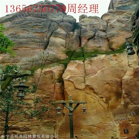 株洲市湿地公园假山 湘岩园林主题公园直塑假山报价 欢迎咨询