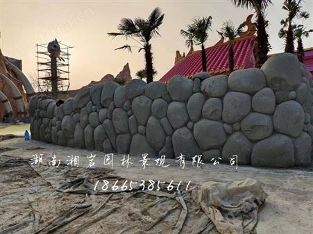 衡阳仿木栏杆公司 假山栏杆公司 假树溶洞公司 仿木栏杆施工队