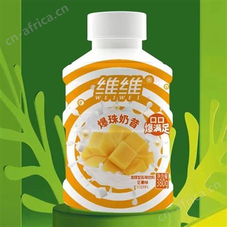 维维玫珑蜜瓜味爆珠奶昔乳酸菌饮品含乳饮料380g招商代理批发
