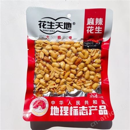 花生天地下酒菜火鸡味袋装招商150克休闲零食代理