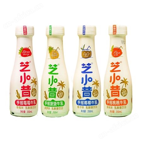芝小昔手摇椰椰牛乳椰子味乳酸菌饮品乳饮料350ml厂家招商