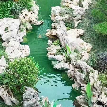 户外花园草坪石 景观园林用自然置石 绿化用石 文建石材