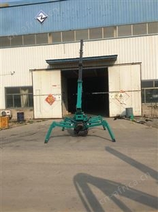 供应小型移动式蜘蛛吊 源兴可折叠建筑工地用遥控履带吊360度旋转
