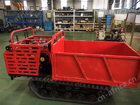 小型履带运输车 山坡果园 柴油 爬山虎 液压自卸车 翻斗车