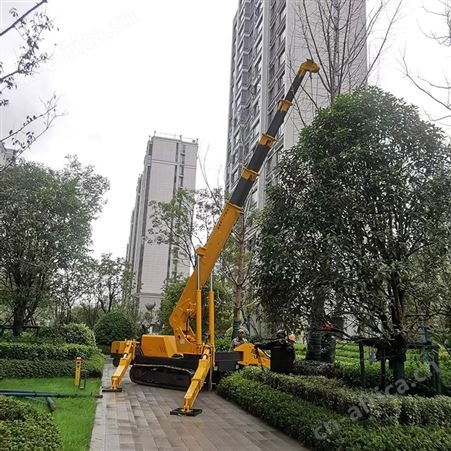 3-16吨履带蜘蛛吊车液压支腿 蜘蛛吊机全地形吊运 支持定做