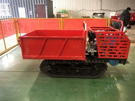小型履带运输车 山坡果园 柴油 爬山虎 液压自卸车 翻斗车