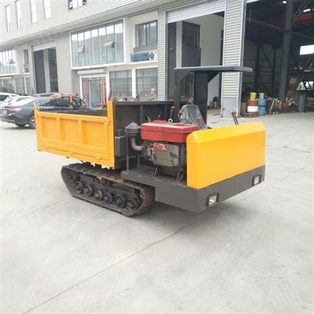 小型履带运输车 沼泽山区爬山虎 履带式自卸车 农用翻斗车