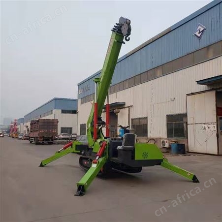 源兴机械 移动式小型蜘蛛吊 遥控行走5吨微型履带吊车油电两用