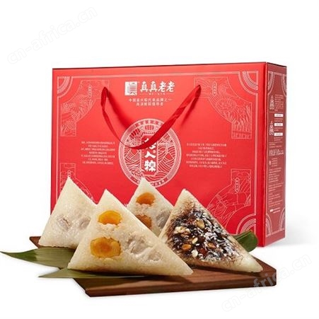 真真老老红传礼粽1080g 端午节粽子鸭蛋礼盒 公司礼品团购