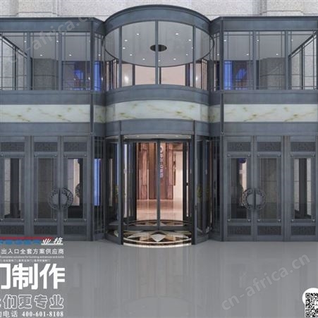 西安亚格厂家安装维修旋转门4