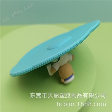 杯盖立体公仔轮船航海家等设计画图食品级硅胶礼品杯盖来图来样