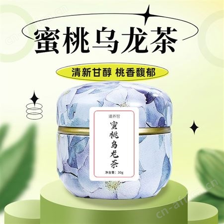 道养智蜜桃乌龙茶花干无沫独立茶包小包装30g