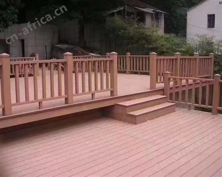 木塑栏杆 景观河道木制护栏 栈道木塑扶手 阳台防护栏