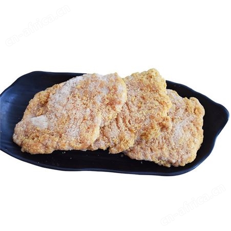 香辣鸡排 休闲油炸小吃冷冻半成品 速冻裹面制品胸排供应
