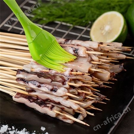 波纹鱿鱼2000串 铁板小把串批发 半成品烧烤食材供应
