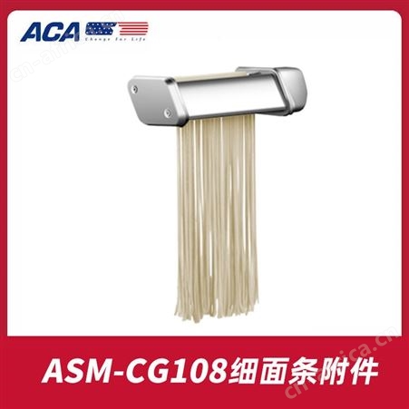 ACA北美电器CG108厨师机绞肉灌肠压制面粗面细面配件