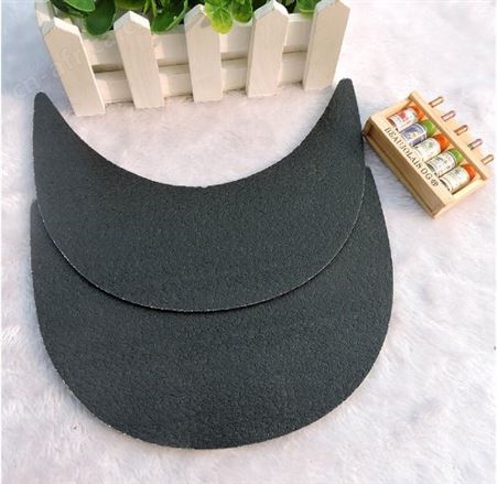 彩奕厂家专业直供 多规格塑料透明PP帽舌 防晒服帽檐 可定制